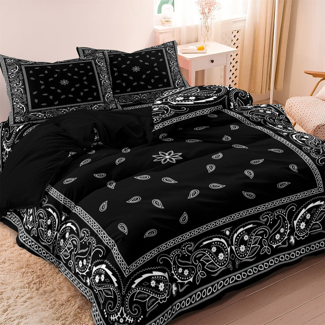 BowLift | PaisleyAura - Floral Mandala Bedding Set