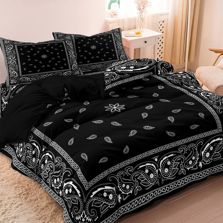 BowLift | PaisleyAura - Floral Mandala Bedding Set