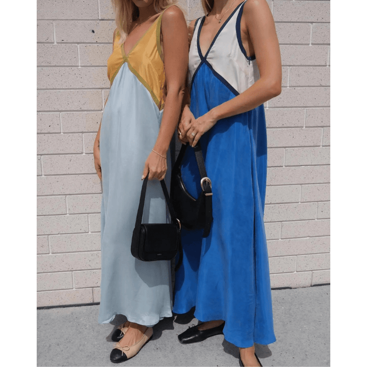 RENATA | V-NECK DRESS