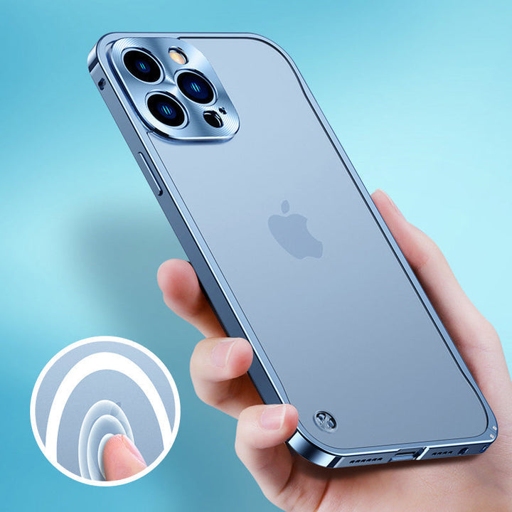Magnetic phone case for iPhone with metal frame | Azura