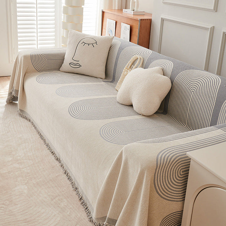 Double Sided Chenille Sofa Cover | Bowlift