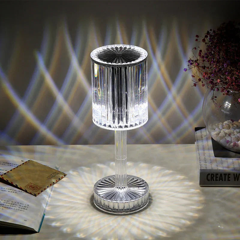 BowLift | Dimmable Crystal Table Lamp With Modern Design