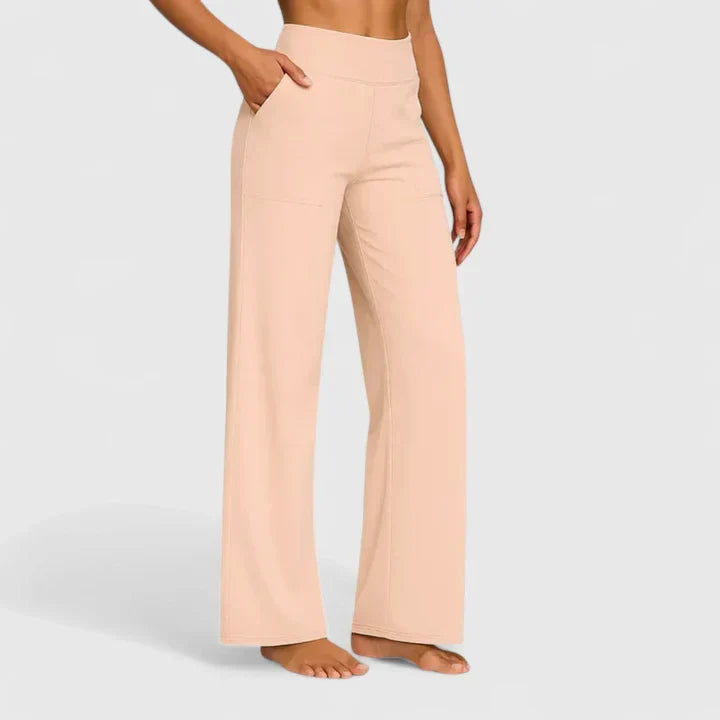 AMIRA – RELAXED WIDE-LEG PANTS