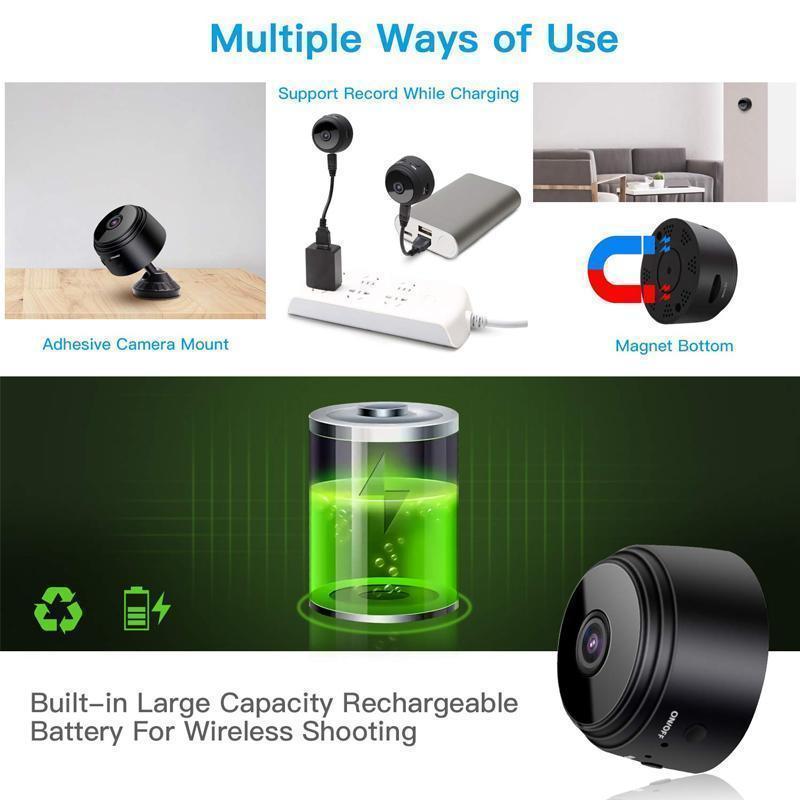 Azura | 1080p Magnetic WiFi Mini Camera-RV Motorhome Reversing Camera