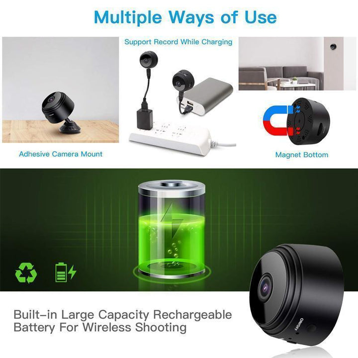 Azura | 1080p Magnetic WiFi Mini Camera-RV Motorhome Reversing Camera