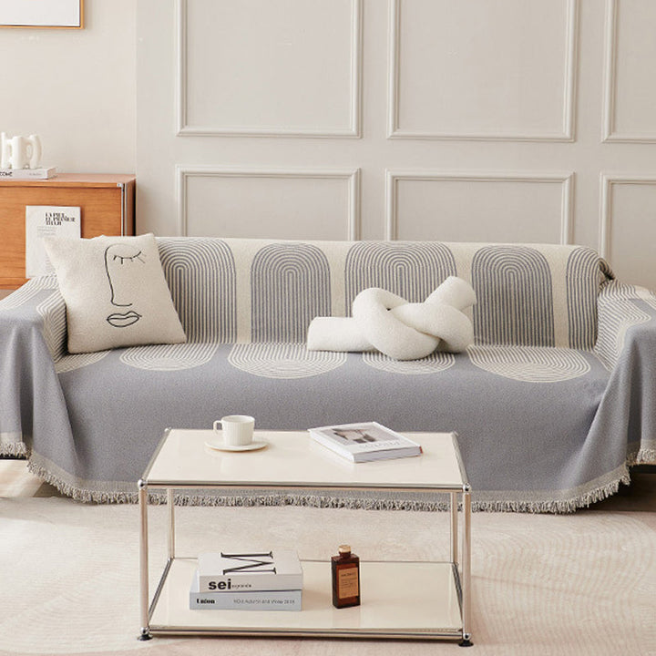 Double Sided Chenille Sofa Cover | Bowlift