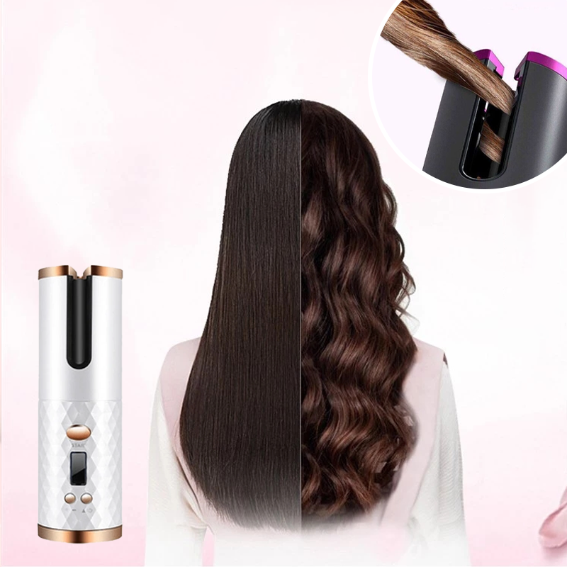 Azura | Cordless automatic rotating curling iron
