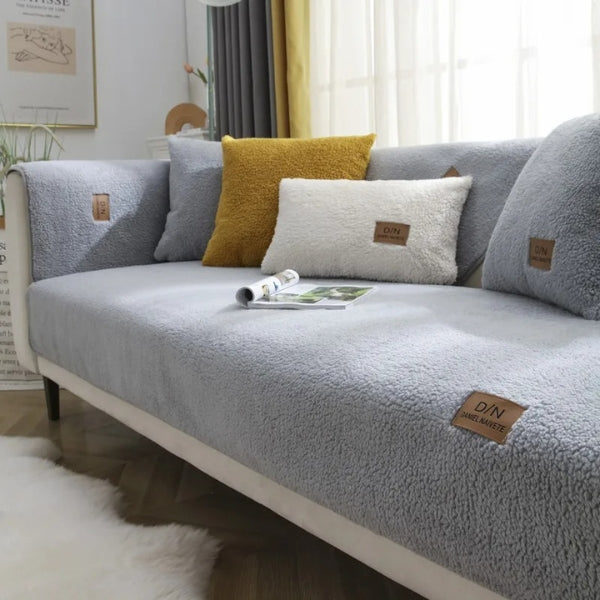 BowLift | Waterproof Sofa Throw Covers | Slip Couch Protector | Washable Sofa Cover for Sofa Beds