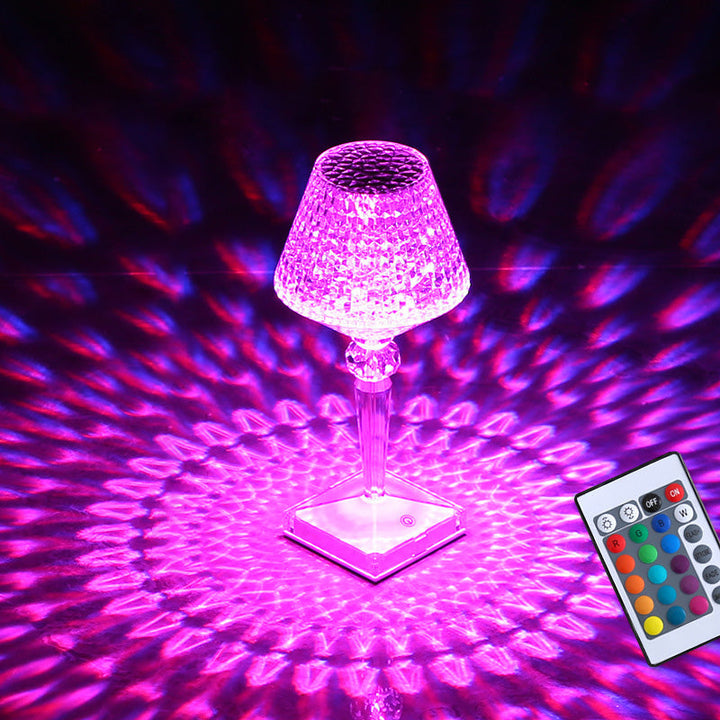 BowLift | Crystal table lamp