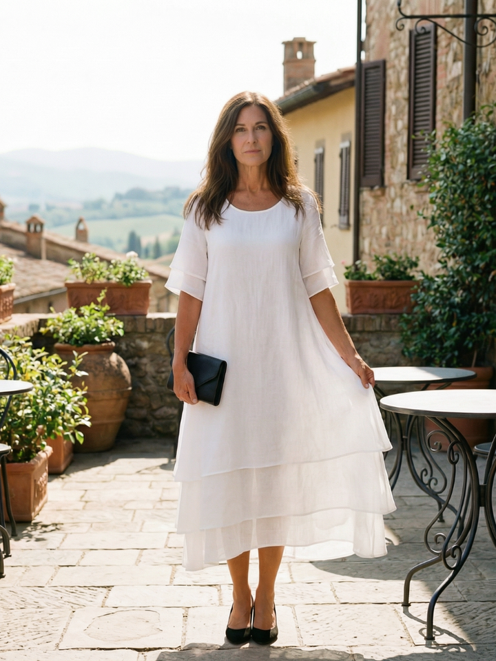 Belen | Soft Layered Dress