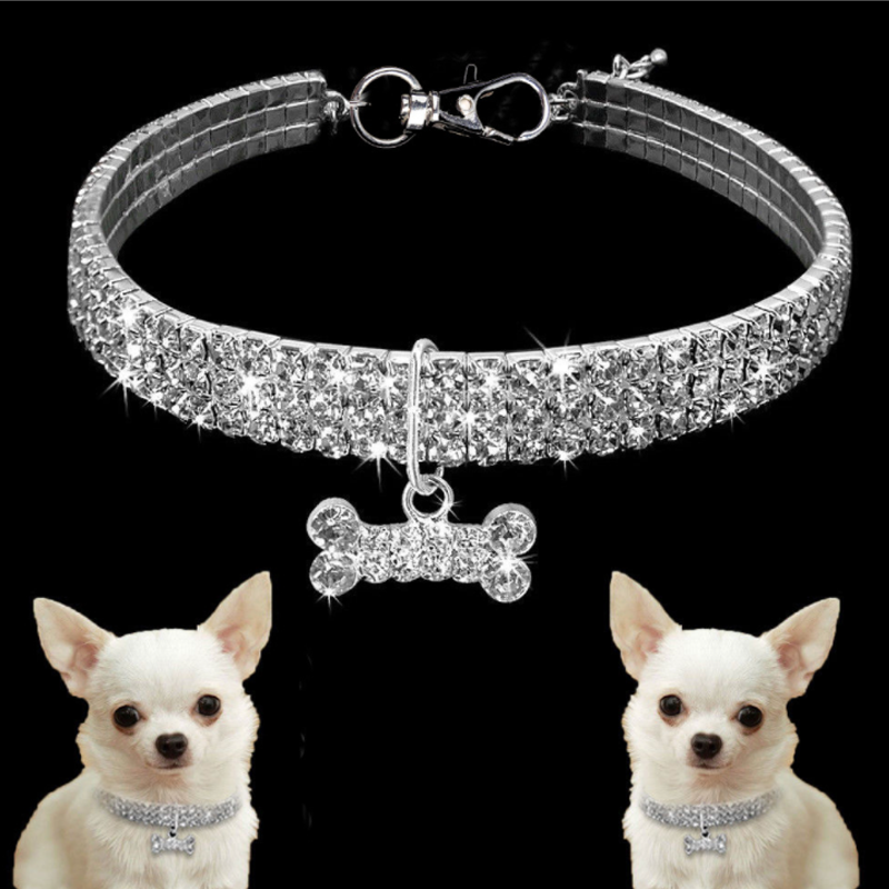 Azura | Sweet Crystal Dog Collar