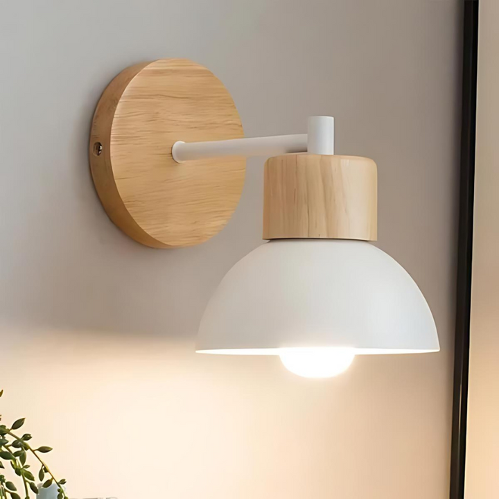 BowLift | Stylish wall lamp made of wood for a harmonious home