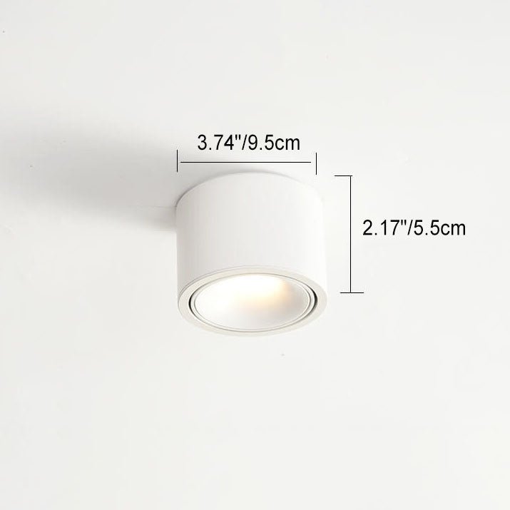 Azura | Origo Minimalistic LED Ceiling Light - Adjustable Round Recessed Lamp