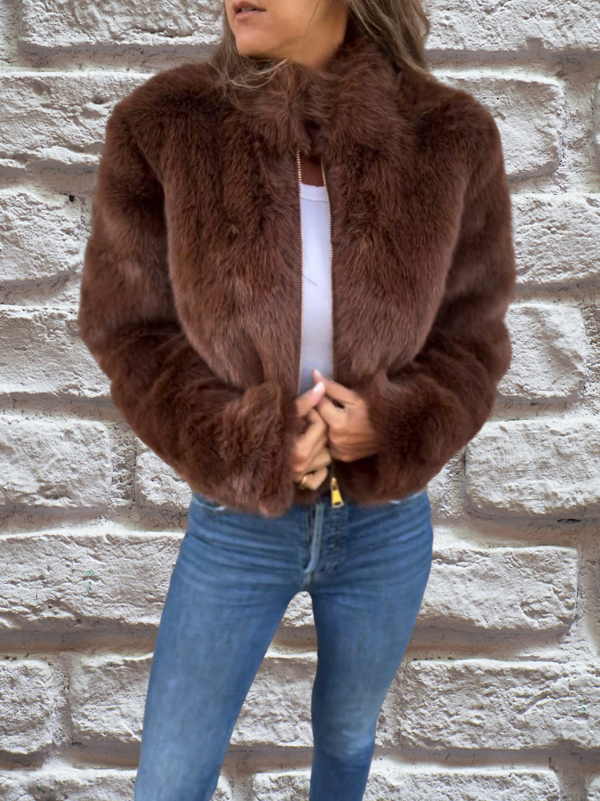 BELLA – THE LUXE FAUX FUR JACKET