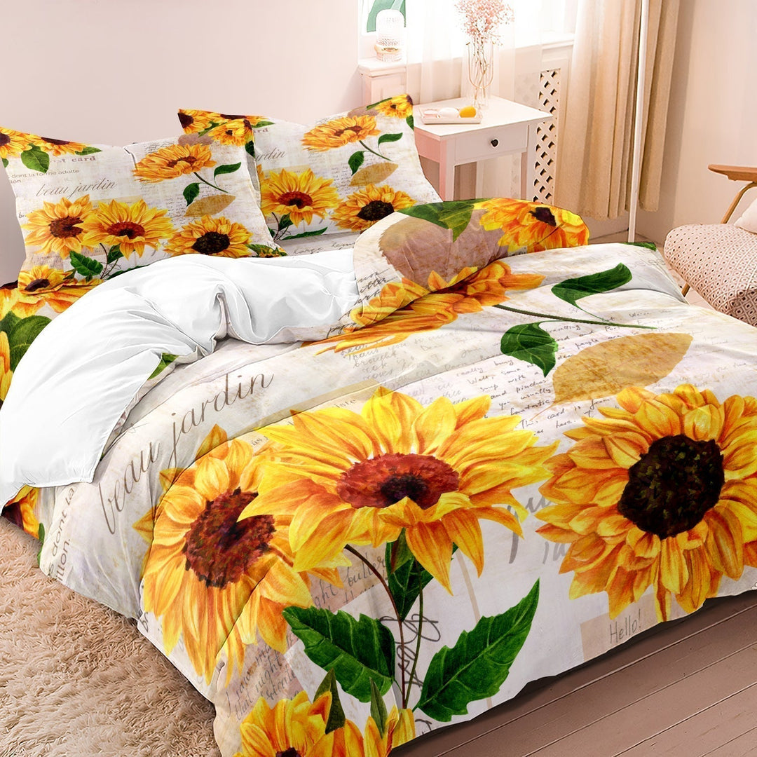 BowLift | Soft Sunflower Duvet Cover – Natural Bedroom Renewal