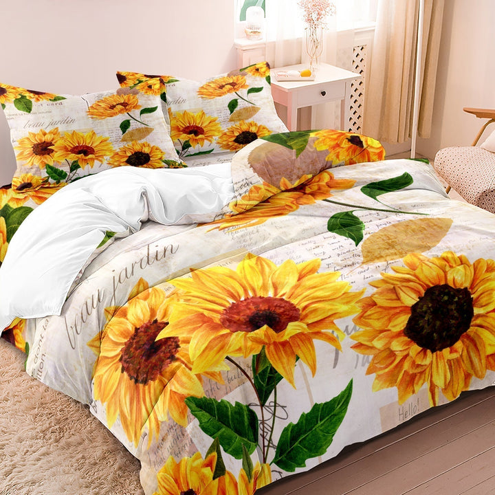 BowLift | Soft Sunflower Duvet Cover – Natural Bedroom Renewal