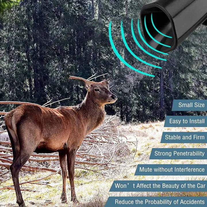 Azura | Ultrasonic deer warning signal whistle device for car