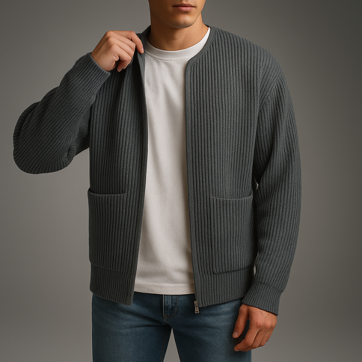 Owen™ Knit Zip Cardigan
