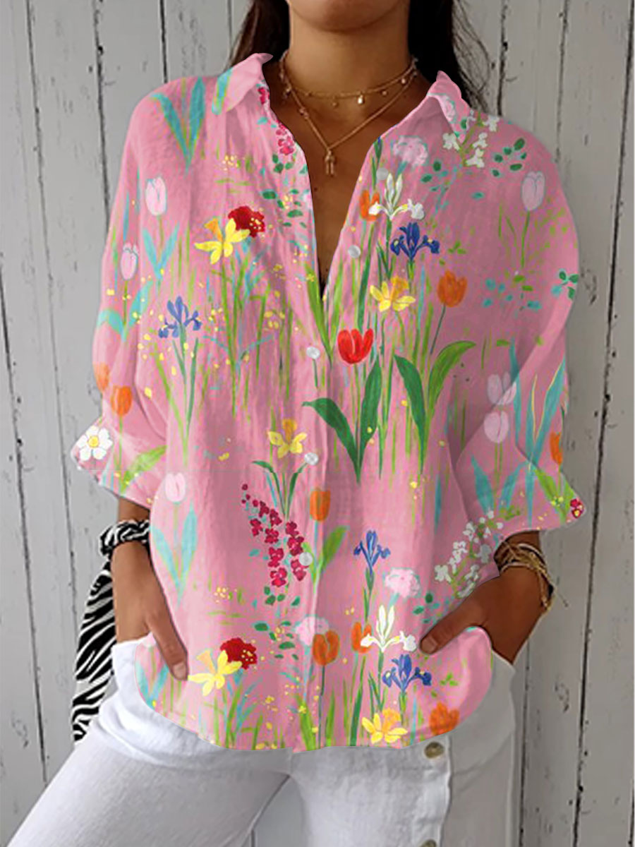 Fiona | Spring Garden Blouse