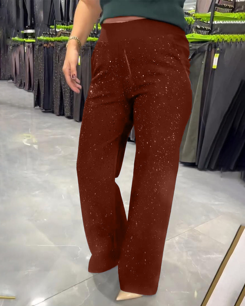 Trendy and Casual Wide Leg Pants