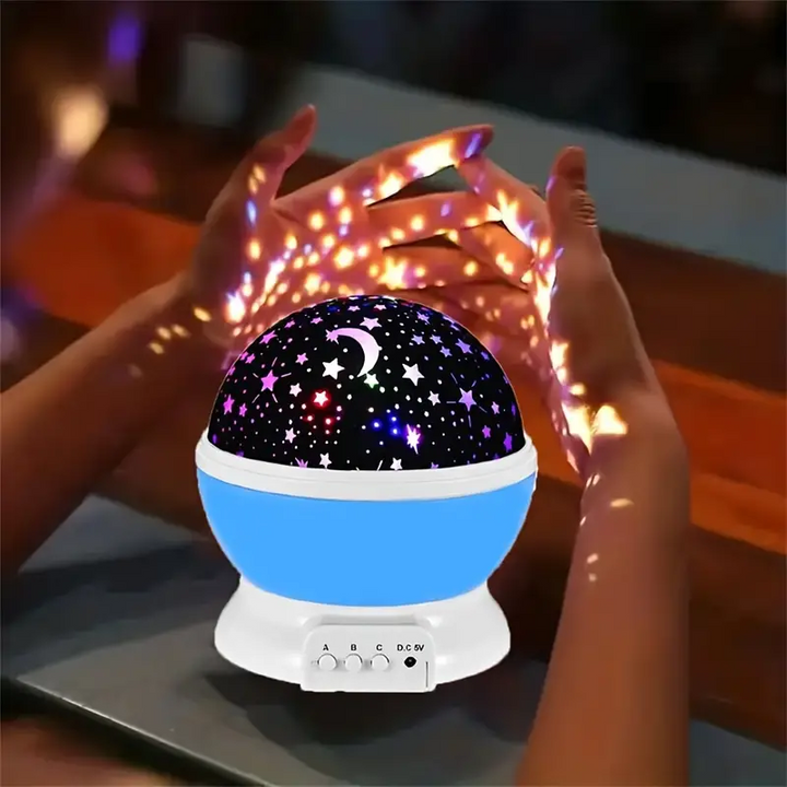 BowLift | Starry Sky Night Light for Kids – Magical LED Projector with Color Change