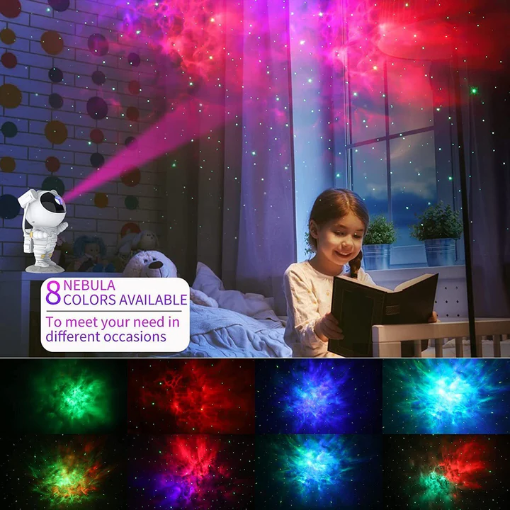 BowLift | Astronaut Projector Galaxy Starry Sky Night Light