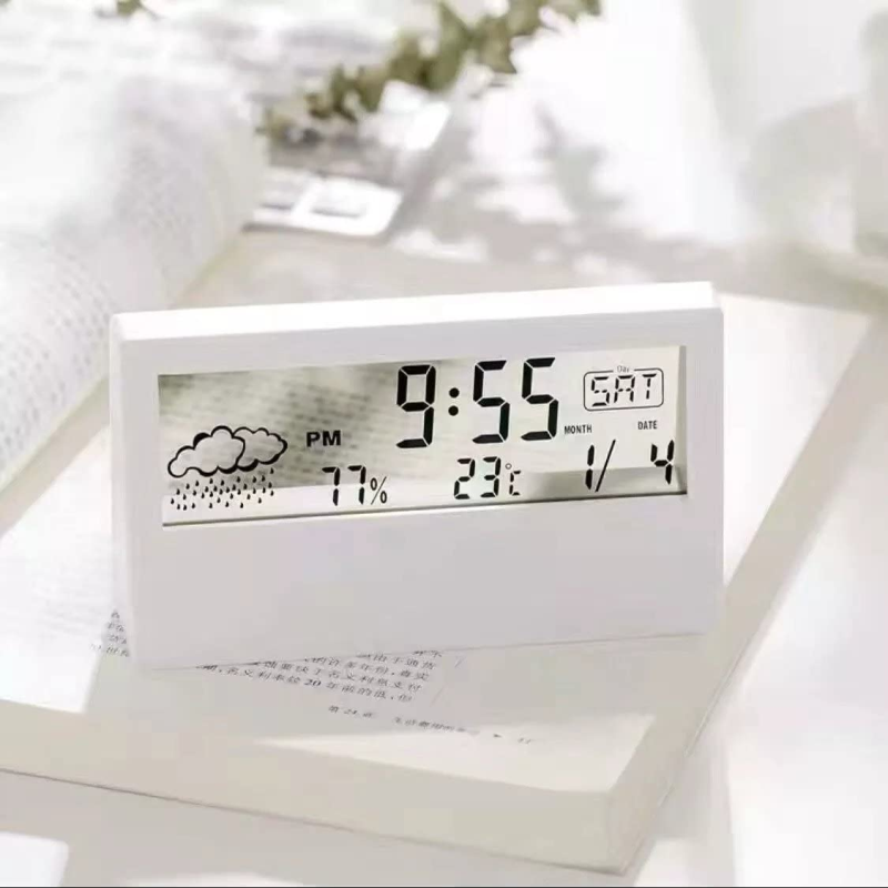 Minimalist digital clock