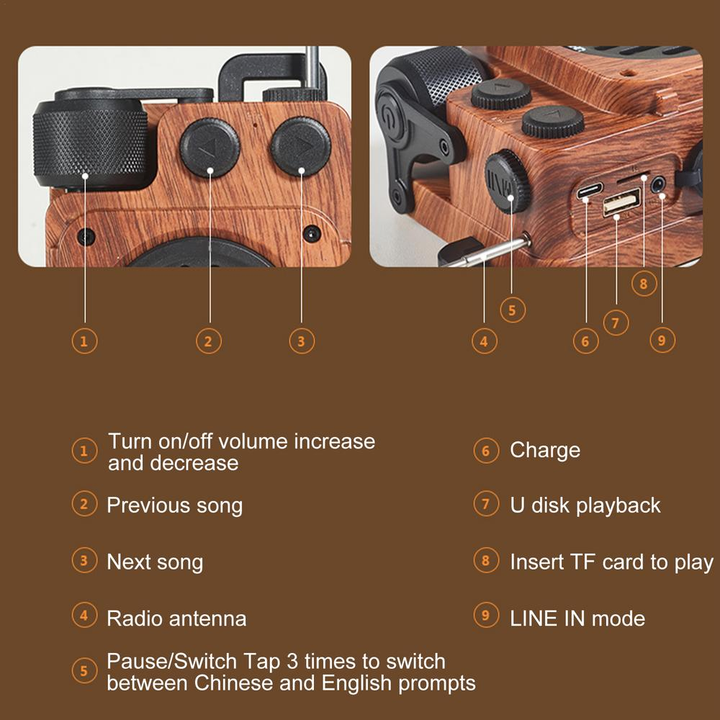 Azura | Dark Academy Bluetooth Speaker