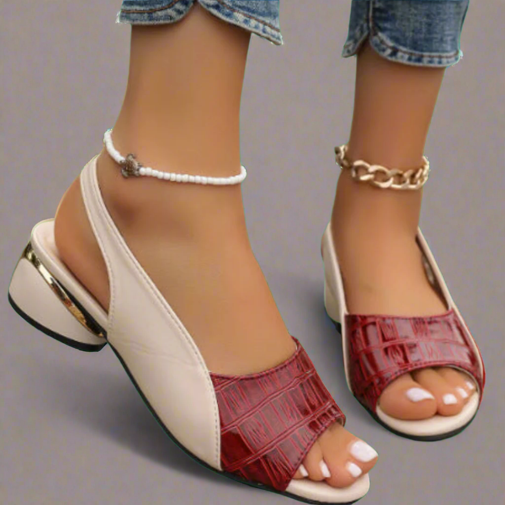 Verena | Artisan Crafted Colored Sandals in Premium Quality Materials