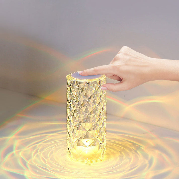 Bedroom Rose Atmosphere Decorative Table Lamp Advanced Sense Gift Nightlight