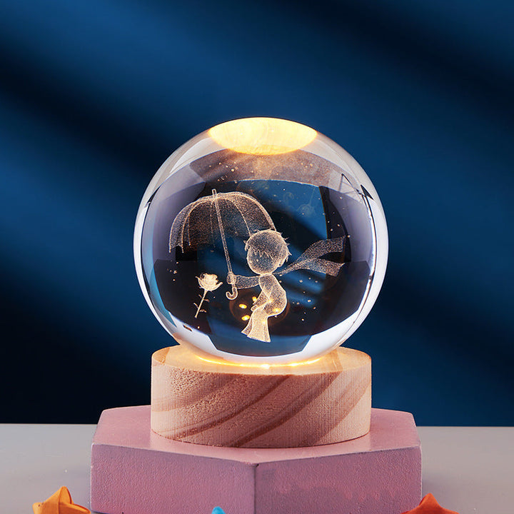 BowLift | 3D Glow Crystal Lamp | Innovative LED Table Lamp