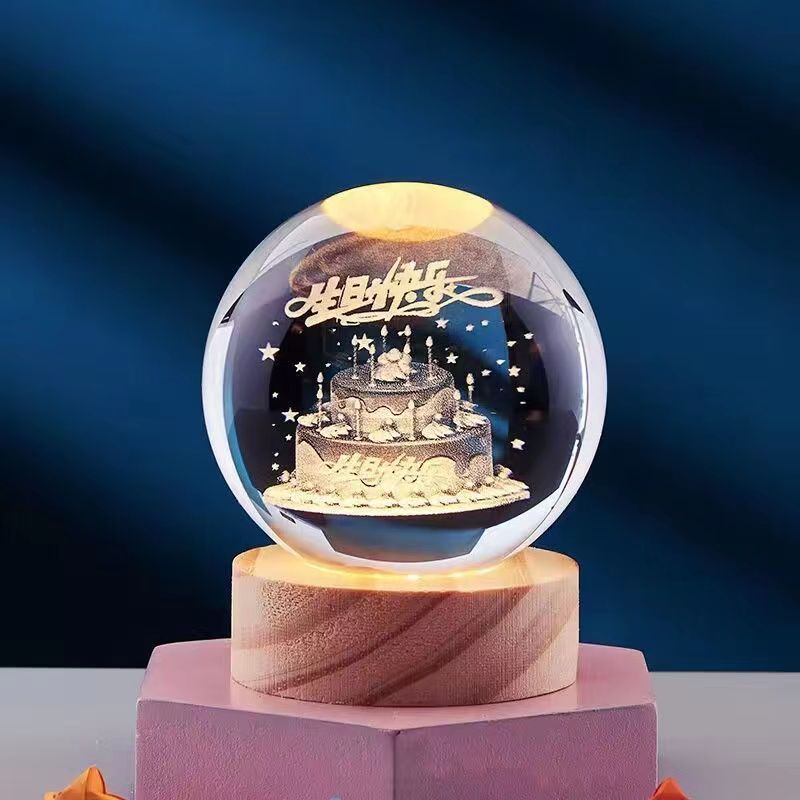 BowLift | 3D Glow Crystal Lamp | Innovative LED Table Lamp