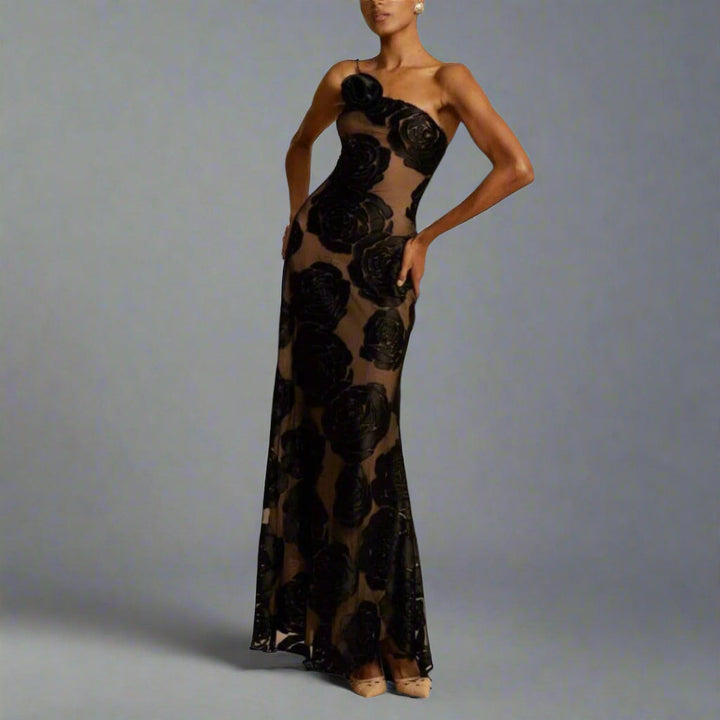 Hedda | Elegant Floral Maxi Dress