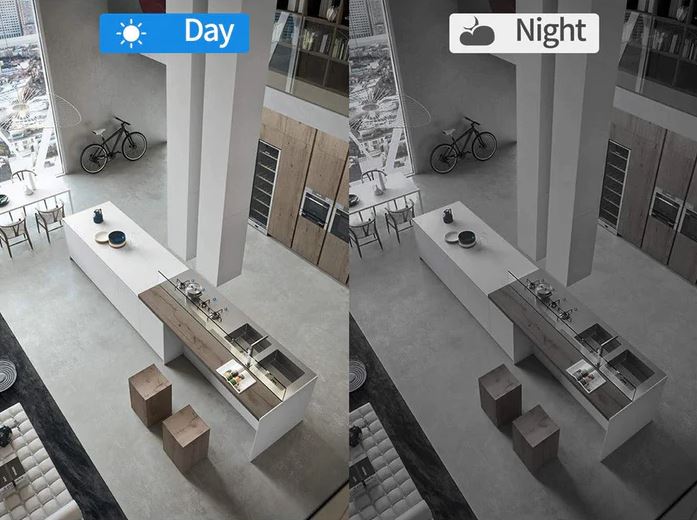 Azura | 2-Pack Mini WiFi Security Camera | 1080P HD, 140° Wide-Angle, Night Vision, Motion Detection (32GB SD Included)