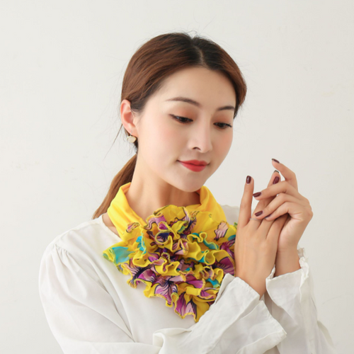Azura | Fashion Lace Scarf Flower Collar