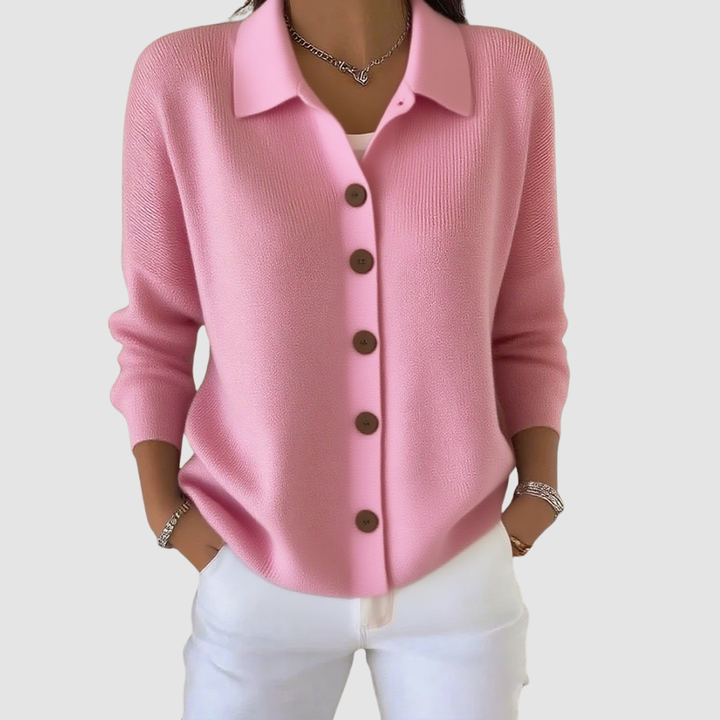 Joanna | Knitted Cardigan with Buttons