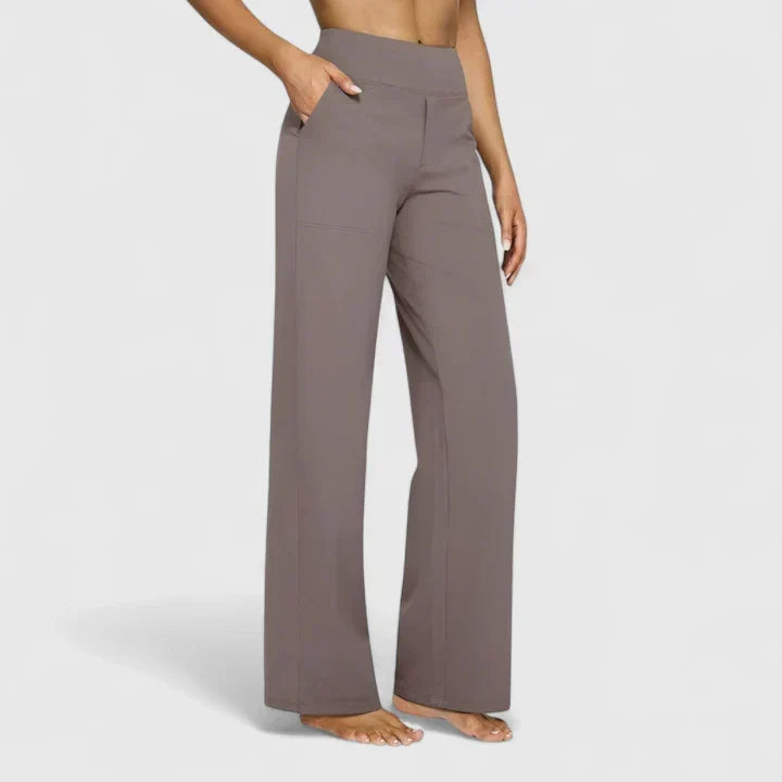 AMIRA – RELAXED WIDE-LEG PANTS