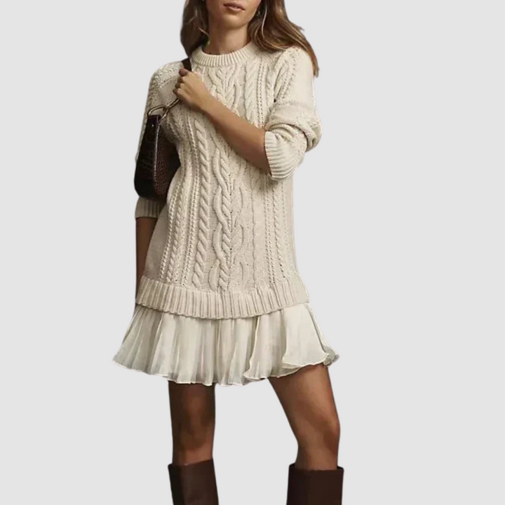 Lyla™ Cable Knit Mini Dress