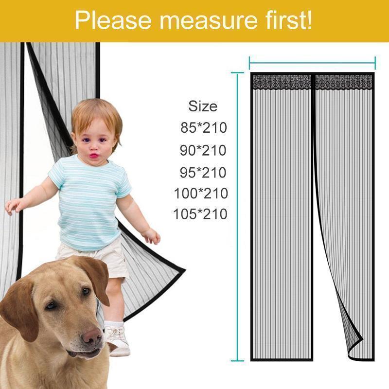 Azura | Magnetic Fly Screen Door with Velcro Closure