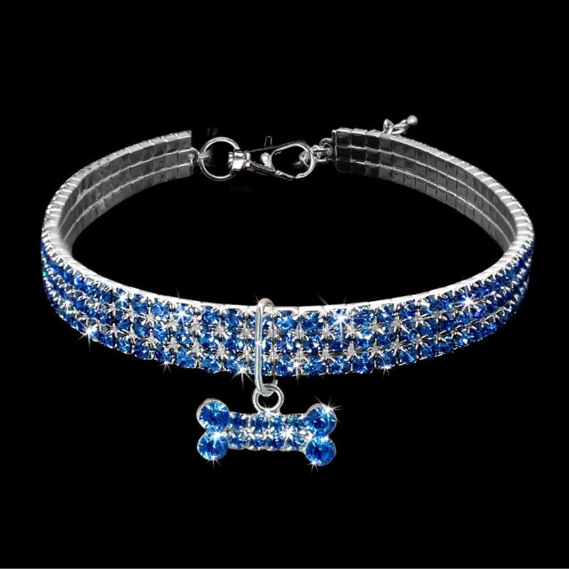 Azura | Sweet Crystal Dog Collar