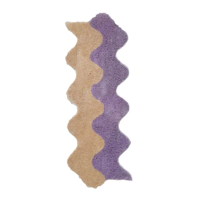 BowLift | Abstract Color Block Rug made of Cotton-Polyester