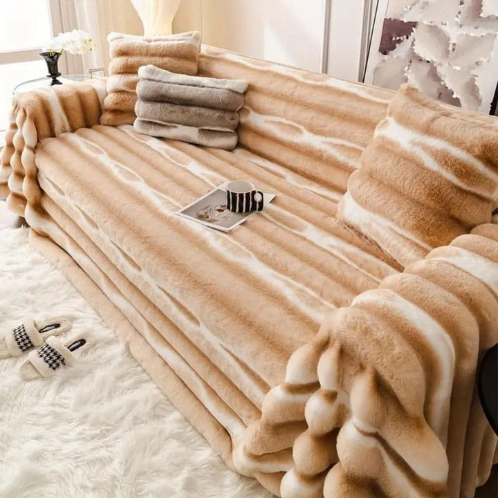 BowLift | FleeceElegance - Thick and cloud-like sofa cover