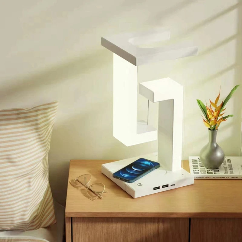 Azura | Wireless Charger - GlowCharge - Fast Charging - Magical Atmosphere in the Room