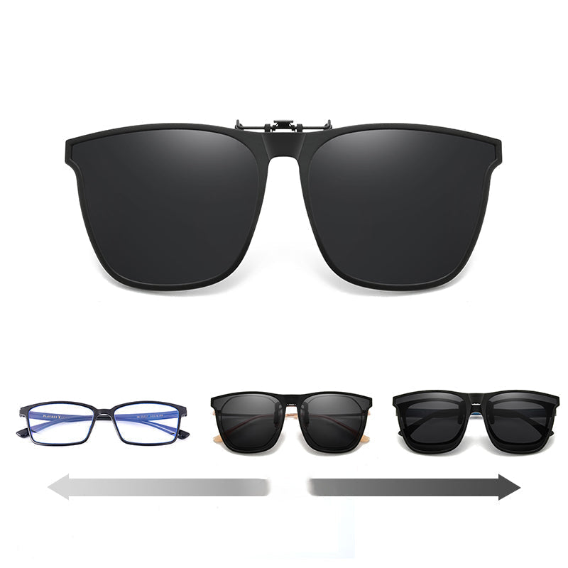 Azura | New polarized clip-on folding sunglasses