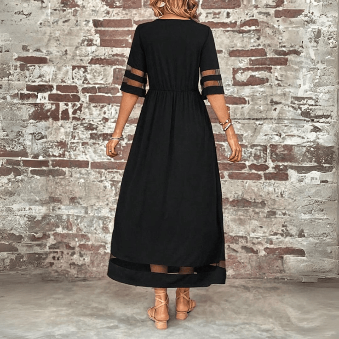 Zora | Classic Elegant Maxi Dress