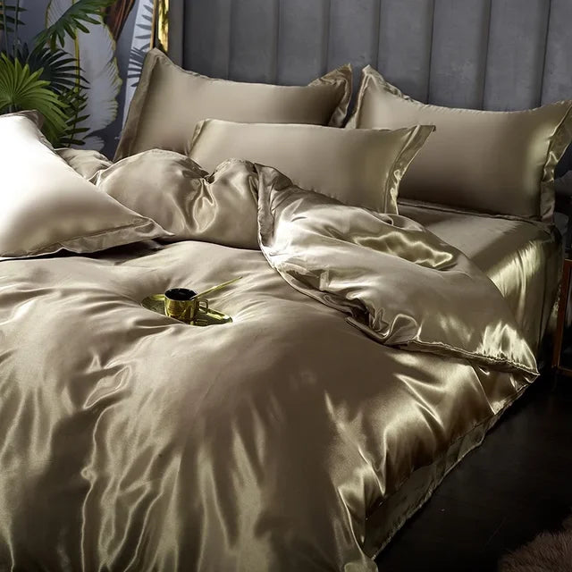 BowLift | Luxury Silk Satin Bedding Set - SilkElegance
