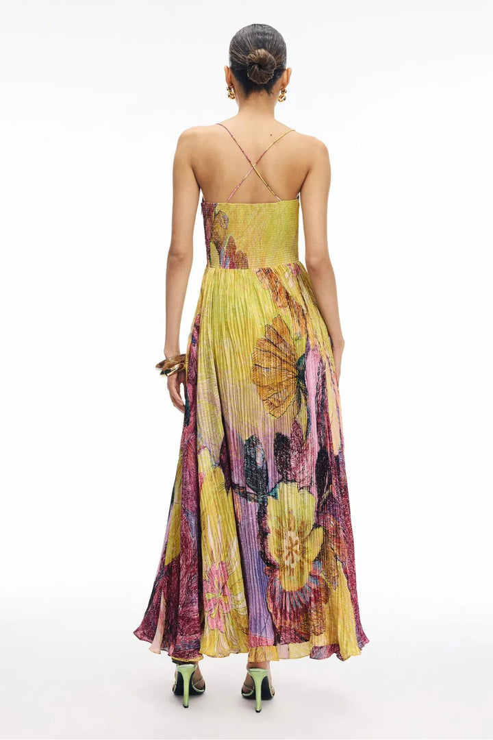CHIQUI - MULTI-TONE ISLAND MAXI DRESS