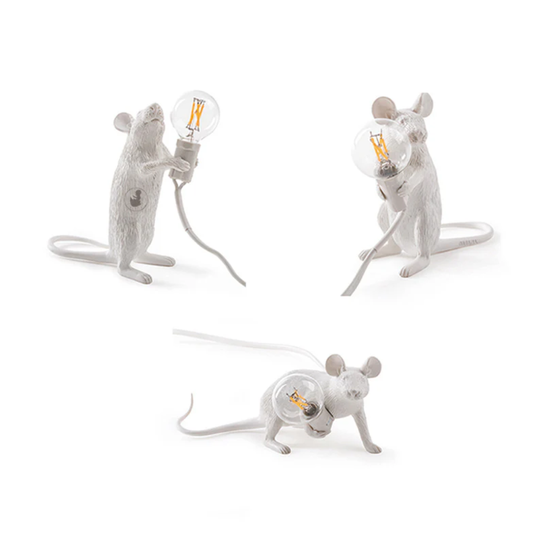 BowLift | Modern Mouse LED Table Lamp