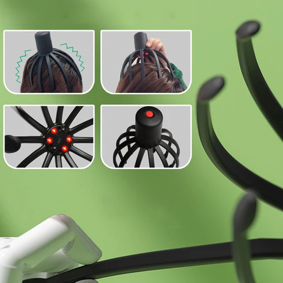 Azura | Octopus Head Massager