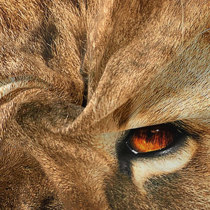 BowLift | Safari Lion Print Duvet Cover – African Wilderness for Your Bedroom